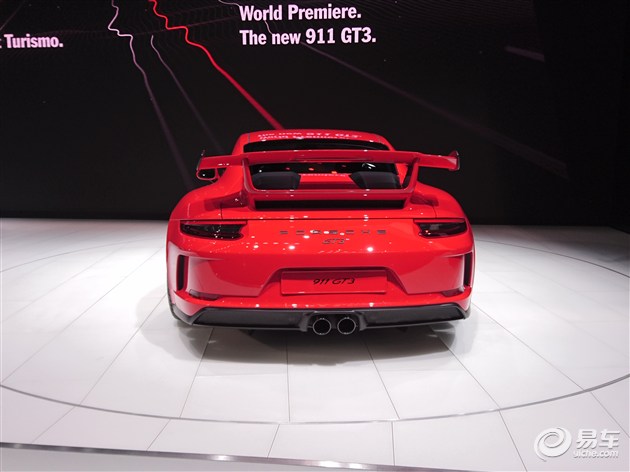2017日内瓦车展:保时捷新款911 GT3首发